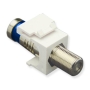 MODULE, CRIMP, F-TYPE, RG6Q, WHITE