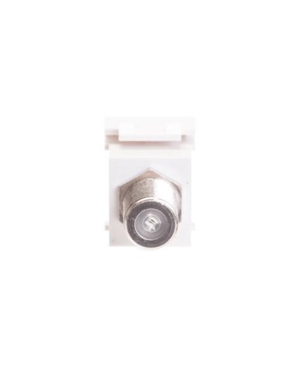 MODULE, CRIMP, F-TYPE, RG6Q, WHITE