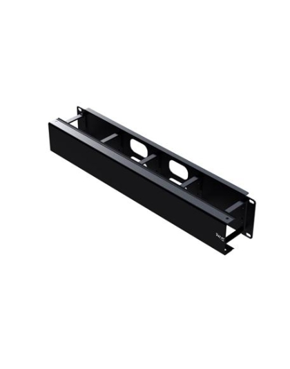 PANEL CABLE MGMT METAL RING AND COVER 2U