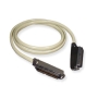 25-PAIR CABLE ASSEMBLY, F-M, 90°, 10'