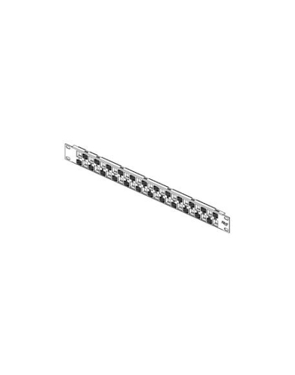 PATCH PANEL, BLANK, EZ, 24-PORT, 1 RMS