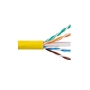 CAT6e CMR PVC CABLE YELLOW