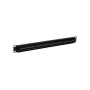 PATCH PANEL,CAT 6, FEED-THRU 24-P,1RMS
