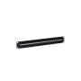 PATCH PANEL, CAT5E, FEEDTHRU, 48-P, 1RMS