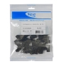 MODULE, COUPLER, CAT 6 25 PK, BLACK
