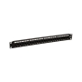 PATCH PANEL,CAT 5e,FEED Thru 24-P,1RMS