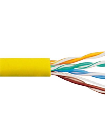 CAT5e CMR PVC CABLE YELLOW