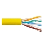 CAT5e CMR PVC CABLE YELLOW
