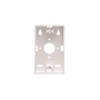 MOUNTING BOX, LOW-PROFILE, 1-GANG, IVORY