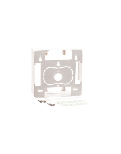 MOUNTING BOX, 2-GANG, WHITE