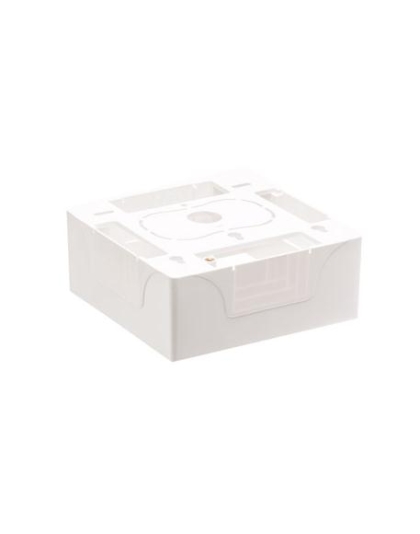 MOUNTING BOX, 2-GANG, WHITE