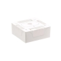 MOUNTING BOX, 2-GANG, WHITE