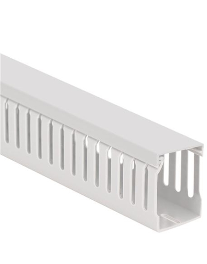 WALL DUCT, SOLID, 2"X2", 120' BOX, WHITE