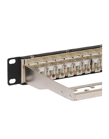 PATCH PANEL,CAT 6A,SHIELDED 24-P,1RMS