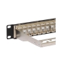 PATCH PANEL,CAT 6A,SHIELDED 24-P,1RMS