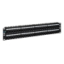 PATCH PANEL, CAT 6A, 48-PORT, 2 RMS