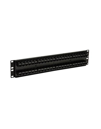 PATCH PANEL,CAT 6, FEED-THRU 48-P,2RMS