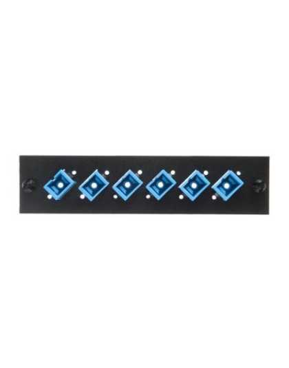 ADAPTER PANEL, 3 DUPLEX SC, 6F, BLUE, SM