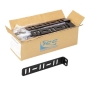 PANEL, CABLE MGMT, L BRACKET, BK 25 PK