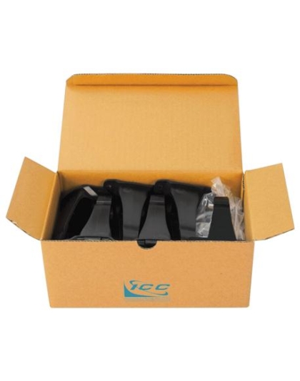 RING, VERTICAL CABLE MGMT, 1.25in, 10 PK