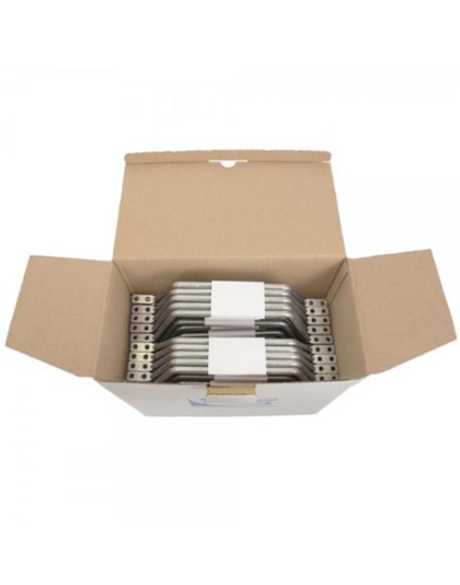 D-RING, METAL, CABLE MGMT, 2in, 100 PK