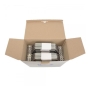 D-RING, METAL, CABLE MGMT, 2in, 100 PK