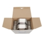 D-RING, METAL, CABLE MGMT, 5in, 100 PK