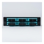 Adapter Panel, 6 Duplex SC, 12F, Aqua MM