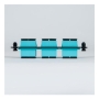 Adapter Panel, 6 Duplex SC, 12F, Aqua MM