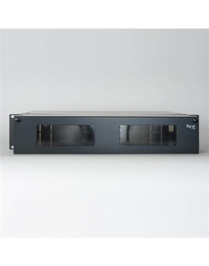 RACK ENCLOSURE, FIBER, 8-PANEL, 2 RMS