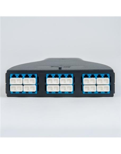 HD PLASTIC CASSETTE LC/MPO, OS1, 9/125