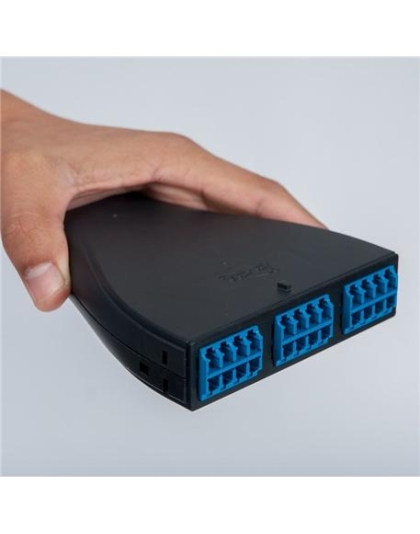 HD PLASTIC CASSETTE LC/MPO, OS1, 9/125