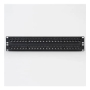 PATCH PANEL,CAT6A, FEED-THRU 48-P,2RMS