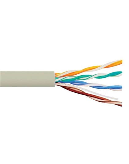 CAT6 PLENUM VALUE LINE 500 MHz WHITE