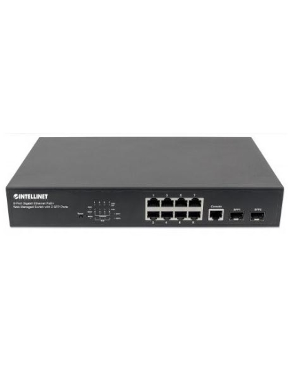 8 Port Managed Gigabit PoEplus 140watt