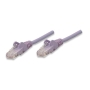 CAT5e BOOT PATCH CORD 5 FT PURPLE