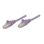 CAT6e BOOT PATCH CORD 7 FT PURPLE