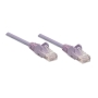 CAT6e BOOT PATCH CORD 7 FT PURPLE