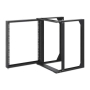 12U OPEN FRAME WALL RACK