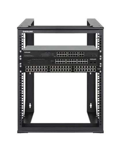 12U OPEN FRAME WALL RACK