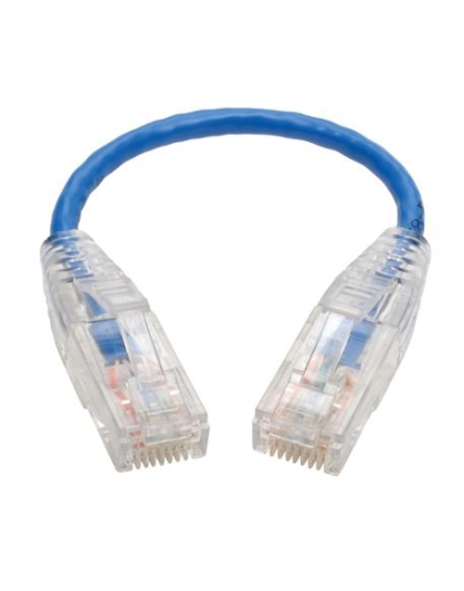 CAT6 90 DEGREE GIG PATCH CORD 8"