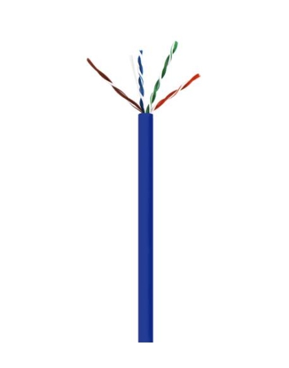 CAT6 550MHz NO SPLINE BLUE