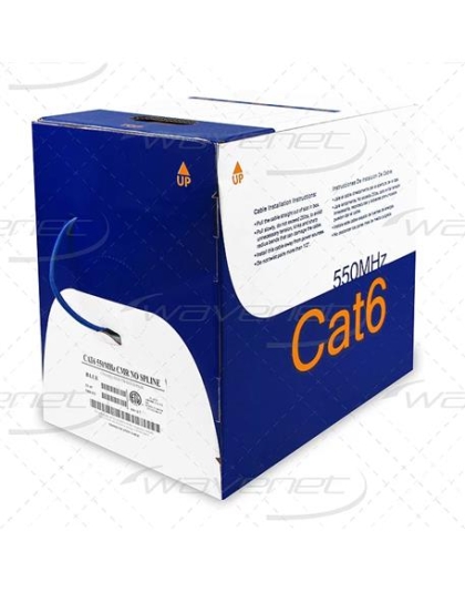 CAT6 550 MHz NO SPLINE GREEN