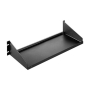 15in SINGLE SIDE SOLID SHELF BLACK