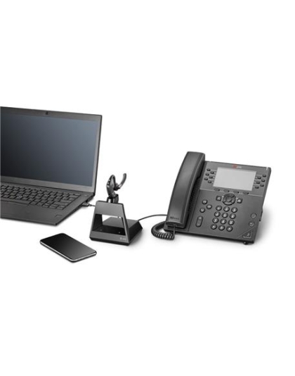 Voyager 5200 office, 2 way base, USB C